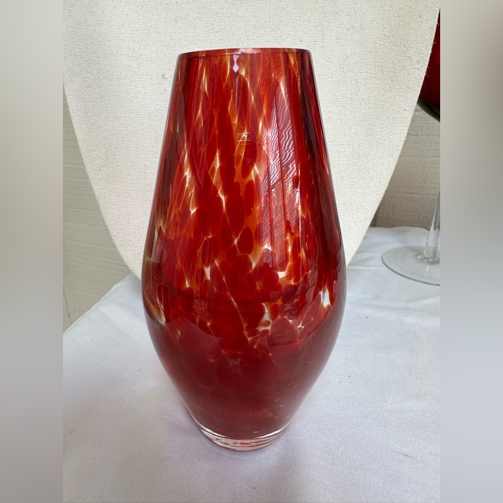 Older Murano style blown glass vase